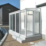サンルーム施工事例 (株)カインズガーデン｜香川県の雑草対策，庭リフォーム工事，庭仕舞い，庭まわりの修繕工事