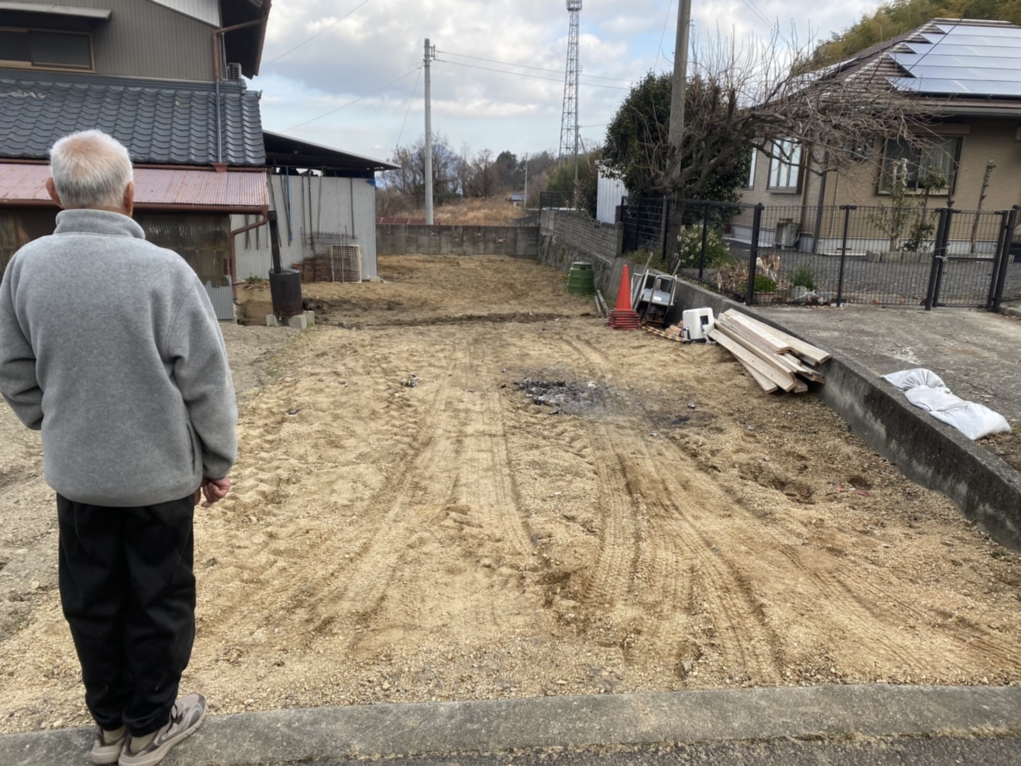 お父さんの背中