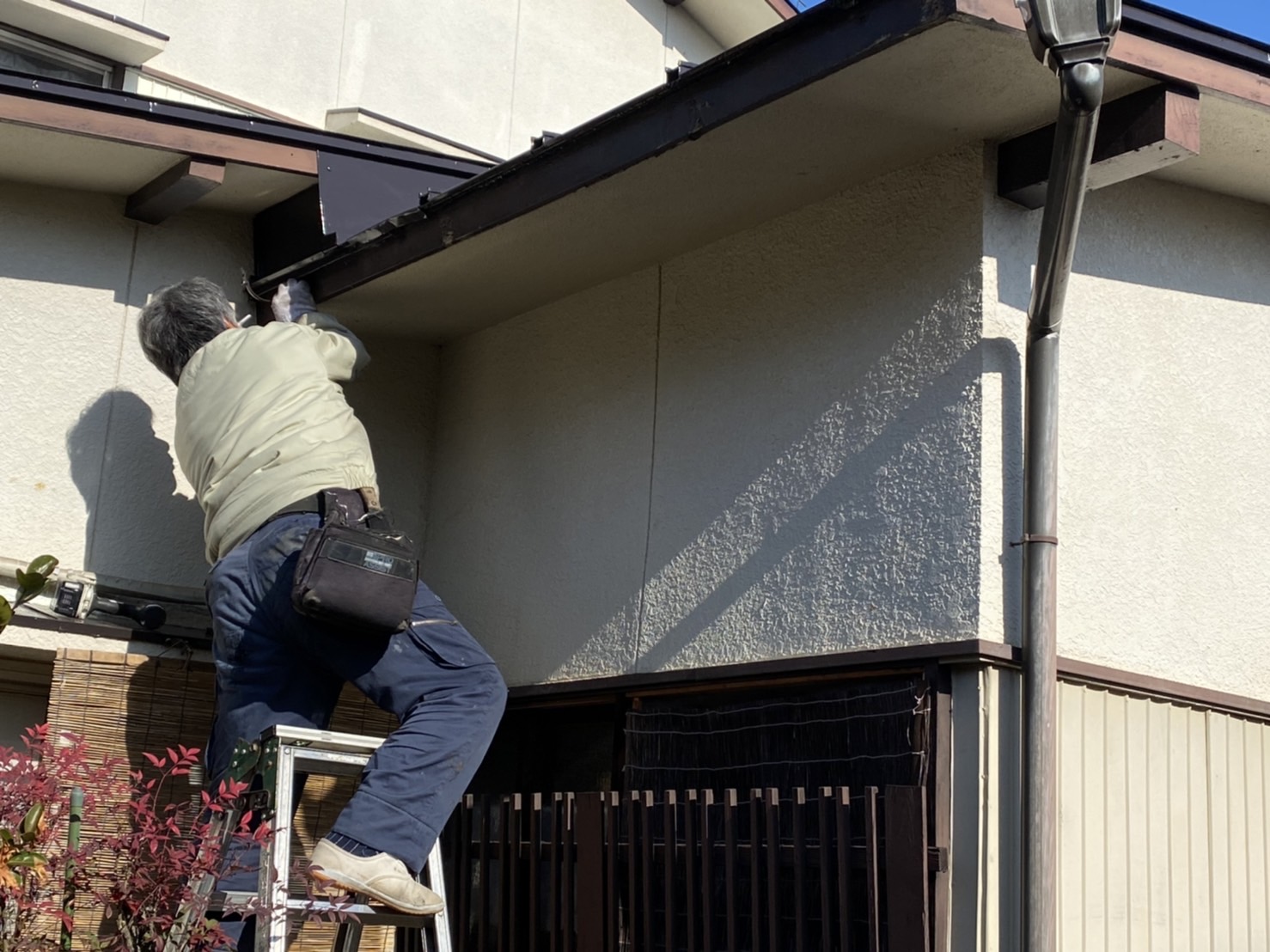 雨どい補修工事