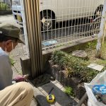 門扉の修理工事 香川県綾川町M様邸