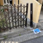 綾川町・門扉門壁修繕／損害保険で物損修理のご依頼