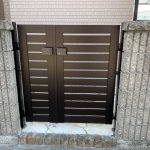 香川県仲多度郡多度津町 S様邸 外構お庭リフォーム工事完工 門扉新設