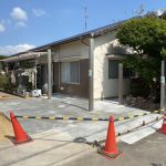 【K様邸 7日目・物置などエクステリア商品設置】香川県高松市国分寺町|香川県の庭 壁 塀工事専門店(株)カインズガーデン