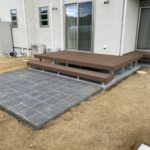 【三豊市 KA様8-9日目続報・ウッドデッキ施工】香川県三豊市山本町のお庭・外まわり工事