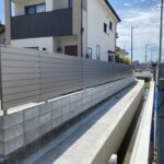 香川県丸亀市飯山町M様完工　境界ブロック・フェンス完了｜香川県の庭壁塀 お庭・外周り工事専門店(株)カインズガーデン