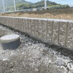 【香川県坂出市府中町N様邸】化粧ブロックの花壇が完成!(株)カインズガーデン|香川県の外塀・外庭リフォーム工事専門店