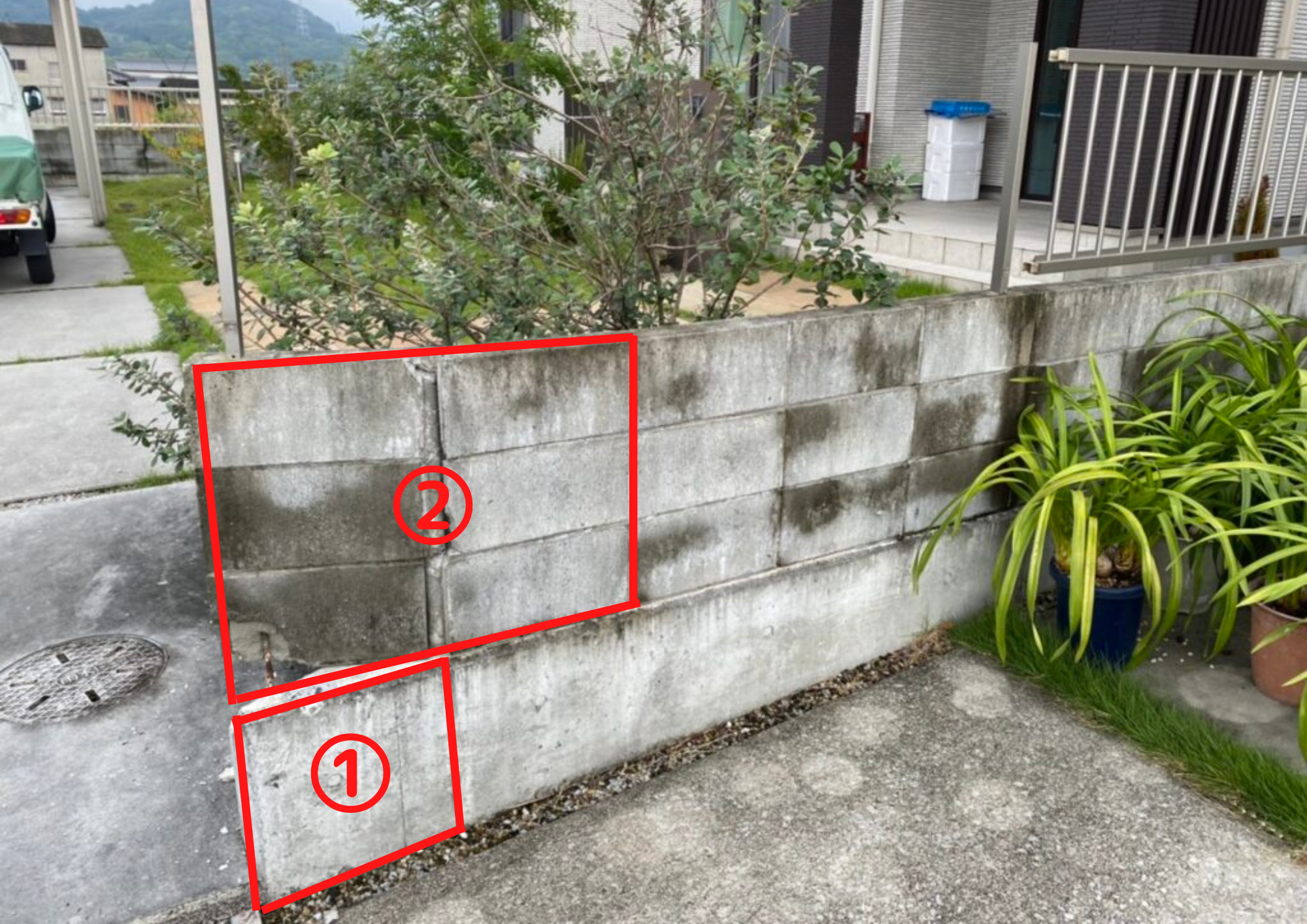 敷地内の自損で保険適用ならないの？？｜物損修理工事の場合 (株)カインズガーデン｜香川県の外塀・外庭リフォーム工事専門店