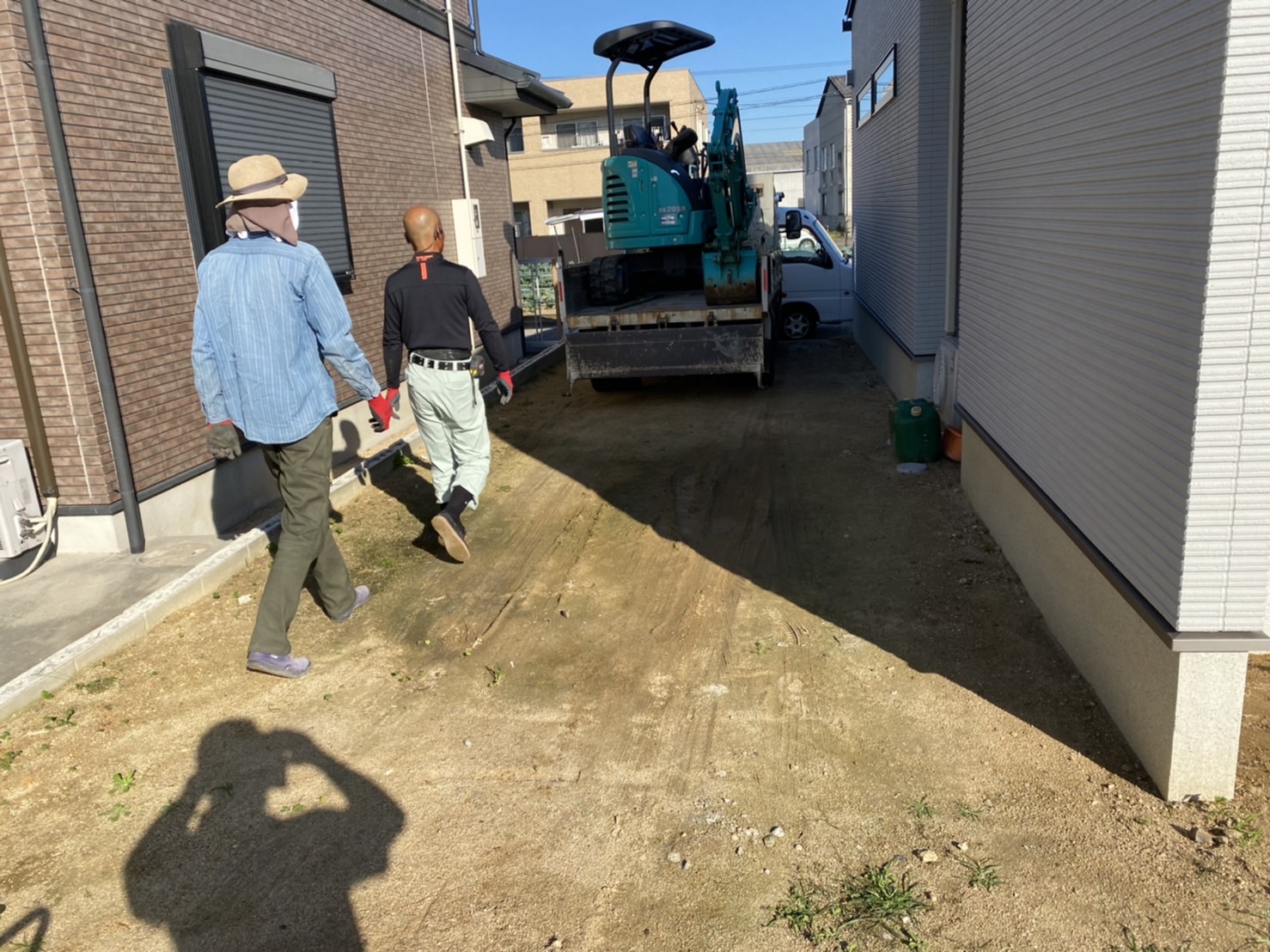 【香川県坂出市林田町・S様邸お庭工事】本日着工👷お庭の整地から！ (株)カインズガーデン｜庭・外まわりリフォーム専門店