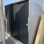 おしゃれな物置【ヨド物置 エスモ】高松市中間町エクステリア工事完了！(株)カインズガーデン｜香川県の庭・エクステリア工事