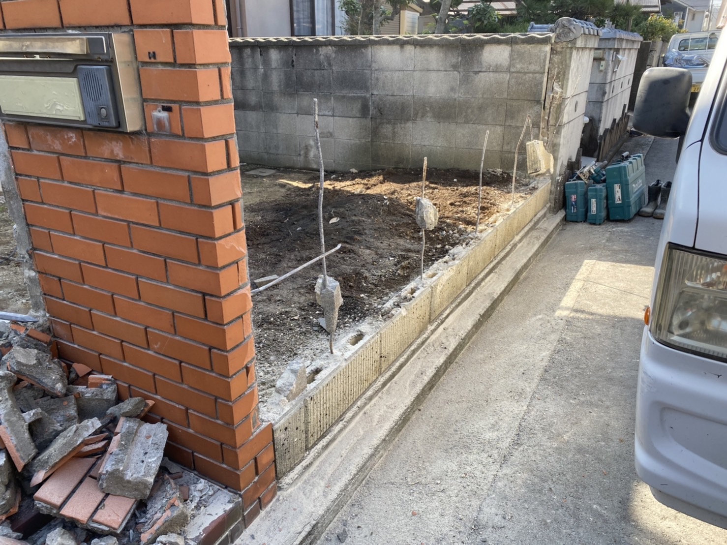 宇多津町Ｔ様邸・お庭リフォーム工事【続】(株)カインズガーデン｜香川県の＜庭 壁 塀＞庭・外まわり工事専門店