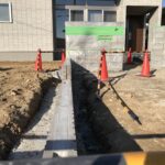門壁下地ブロック・化粧ブロック施工完了【香川県高松市岡本町・M様邸】 (株)カインズガーデン|庭壁塀・外まわり工事店
