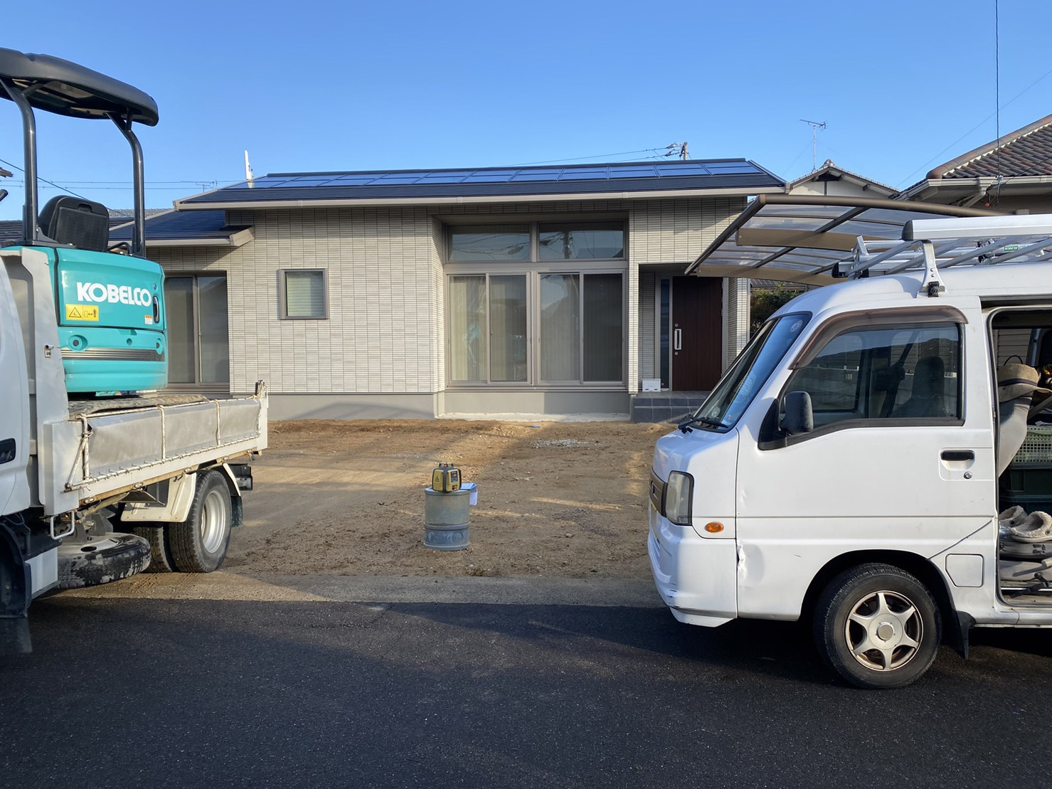 庭・エクステリア工事着工👷【香川県高松市岡本町・Ｍ様邸】 (株)カインズガーデン｜香川県の庭壁塀・外まわり工事店