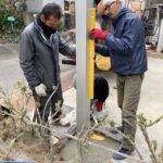 エクステリア工事・カーポートの柱建て【香川県高松市伏石町・O様邸】 (株)カインズガーデン｜庭壁塀・外まわり工事店