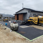 アスファルト舗装工事2【香川県綾歌郡綾川町・Ｍ様邸の外構工事】 (株)カインズガーデン｜香川県の外構・エクステリア・庭リフォーム
