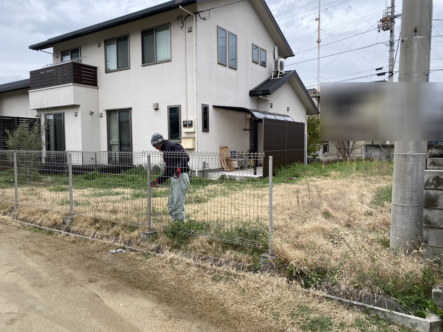 庭・外構リフォーム工事着工👷専用ドッグラン！？安全に遊べるお庭【香川県高松市松縄町・Ｋ様邸】 ｜(株)カインズガーデン－香川県の外構／エクステリア／庭リフォーム