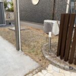 庭リフォーム工事着工👷雑草対策の砂利敷き・物置設置・門壁の修繕塗装【香川県高松市・T様邸】 (株)カインズガーデン|香川県の外構・エクステリア・庭リフォーム