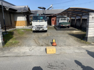 樹木・雑草・花壇・庭石撤去／庭リフォーム工事着工👷【香川県三豊市Ｈ様邸】 (株)カインズガーデン