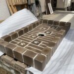 【松縄町】ペット用排水パン設置♪ (株)カインズガーデン｜香川のシンプルな外構・エクステリア・庭リフォーム工事