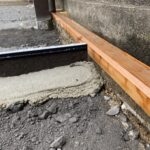 【三豊市】土間コンクリート１回目打設準備 (株)カインズガーデン｜香川のシンプルな外構・エクステリア・庭リフォーム工事