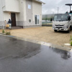【高瀬町】外構・エクステリア工事、本日スタート👷 (株)カインズガーデン|香川の庭リフォーム工事,駐車場工事やフェンス
