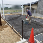 【高瀬町H様邸】土間コンクリート打設は順延。。 (株)カインズガーデン|香川の庭リフォーム工事,外構・エクステリア工事