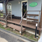 【香川県・綾川町Ｔ様邸】庭リフォーム工事／ウッドデッキ＆手すり完成✨ (株)カインズガーデン｜香川の庭リフォーム工事，外構・エクステリア