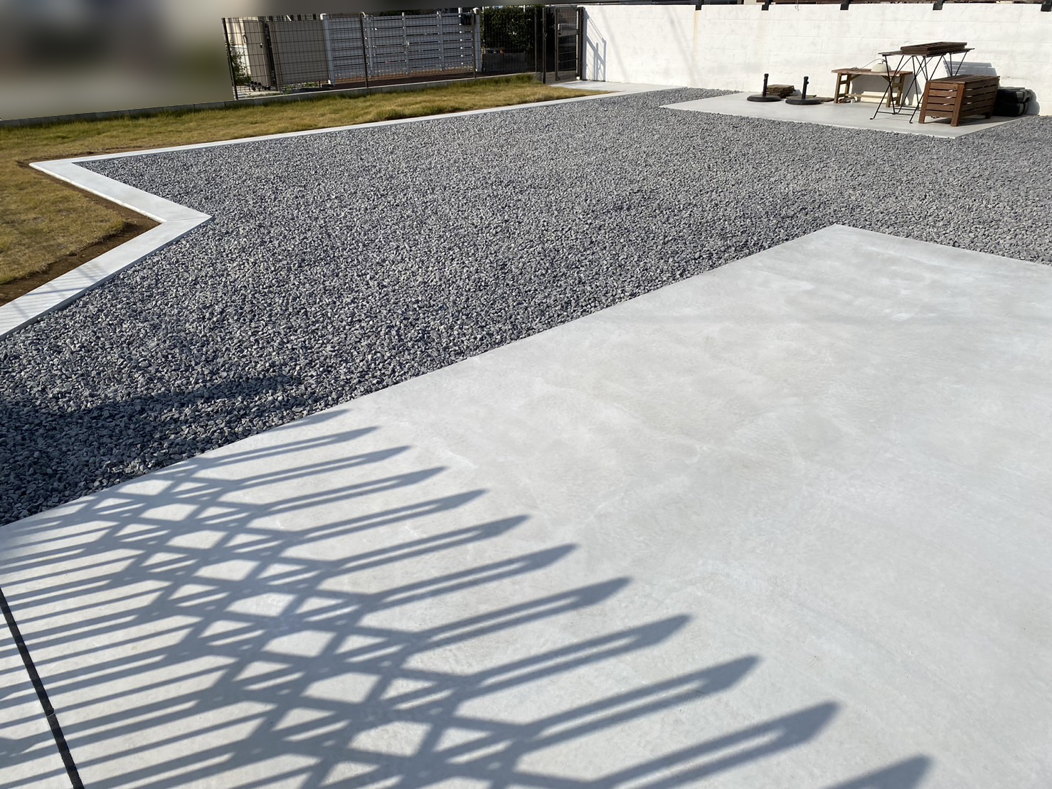 【香川県高松市Ｓ様邸】雑草対策でカッコイイ庭＆ドッグラン㊗完工㊗ (株)カインズガーデン｜香川の雑草対策，庭リフォーム工事，庭仕舞い