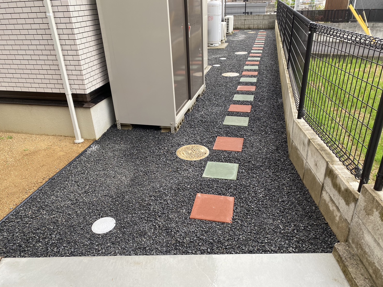 【香川県・国分寺町Ｏ様邸】雑草対策／庭リフォーム工事㊗完工㊗ (株)カインズガーデン｜香川県の雑草対策，庭リフォーム工事，庭仕舞い