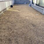 【香川県丸亀市Y様邸】雑草対策!着工👷 (株)カインズガーデン|香川県の雑草対策,庭リフォーム工事,庭仕舞い,修繕工事