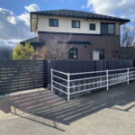 【香川県三豊市Ａ様邸】塀リフォーム工事／ガルバリウム塀㊗完工㊗ (株)カインズガーデン｜香川の庭リフォーム工事，修繕工事