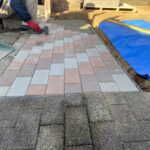 【香川県高松市N様邸】インターロッキングブロック施工中 (株)カインズガーデン|香川県の庭リフォーム工事,庭仕舞い,修繕工事