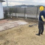 【香川県・綾川町K様邸】カーポート工事、本日着工👷 (株)カインズガーデン|香川県のエクステリア工事,庭リフォーム工事