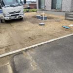 【香川県Ａ様邸】外構・エクステリア工事、本日着工⛑ (株)カインズガーデン｜香川県の雑草対策，庭リフォーム工事，庭仕舞い