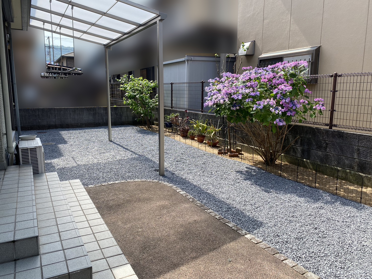 【香川県高松市Ｓ様邸】雑草対策完了✨ワンちゃんと過ごせるスッキリ広々なお庭♪リフォーム工事㊗完工 (株)カインズガーデン｜香川の庭仕舞い