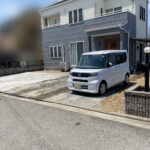 【香川県高松市ＨＯ様邸】雑草対策＆駐車場拡大で使い勝手◎！正面は景観◎✨庭リフォーム工事㊗完工 (株)カインズガーデン｜香川の庭リフォーム工事，庭仕舞い