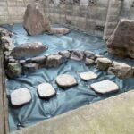 【綾川町ＫＵ様邸】防草シート職人！？本気の雑草対策は防草シートの張り方次第 (株)カインズガーデン｜香川県の庭仕舞い工事