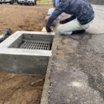 【綾歌町Ｎ様邸】雑草対策準備・ブロック工事や鋤取り＆雑工事 (株)カインズガーデン｜香川県の雑草対策，庭仕舞い工事