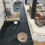 【綾歌町Ｎ様邸】鋤取り整地完了✨雑草対策の防草シート張りと砂利搬入 (株)カインズガーデン｜香川県の庭仕舞い工事