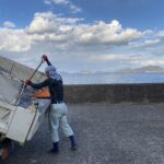 【高松市Ｒ様邸】雑草対策工事続報✨鋤取り整地・防草シート張り・砂利仕上げ中 (株)カインズガーデン｜香川県の庭仕舞い