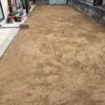 【三木町Ｓ様邸】お庭を整地し綺麗な土仕上げ＆修繕２箇所㊗完工 (株)カインズガーデン｜香川県の庭リフォーム工事，庭仕舞い