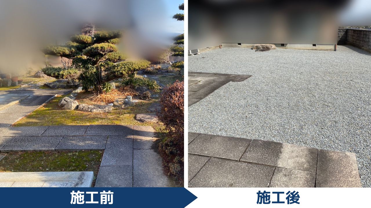 【西讃O様邸】全面雑草対策でスッキリ爽快✨庭仕舞い工事㊗完工 (株)カインズガーデン|香川県の庭リフォーム工事,庭仕舞い 【西讃O様邸】全面雑草対策でスッキリ爽快✨庭仕舞い工事㊗完工 (株)カインズガーデン|香川県の庭リフォーム工事,庭仕舞い