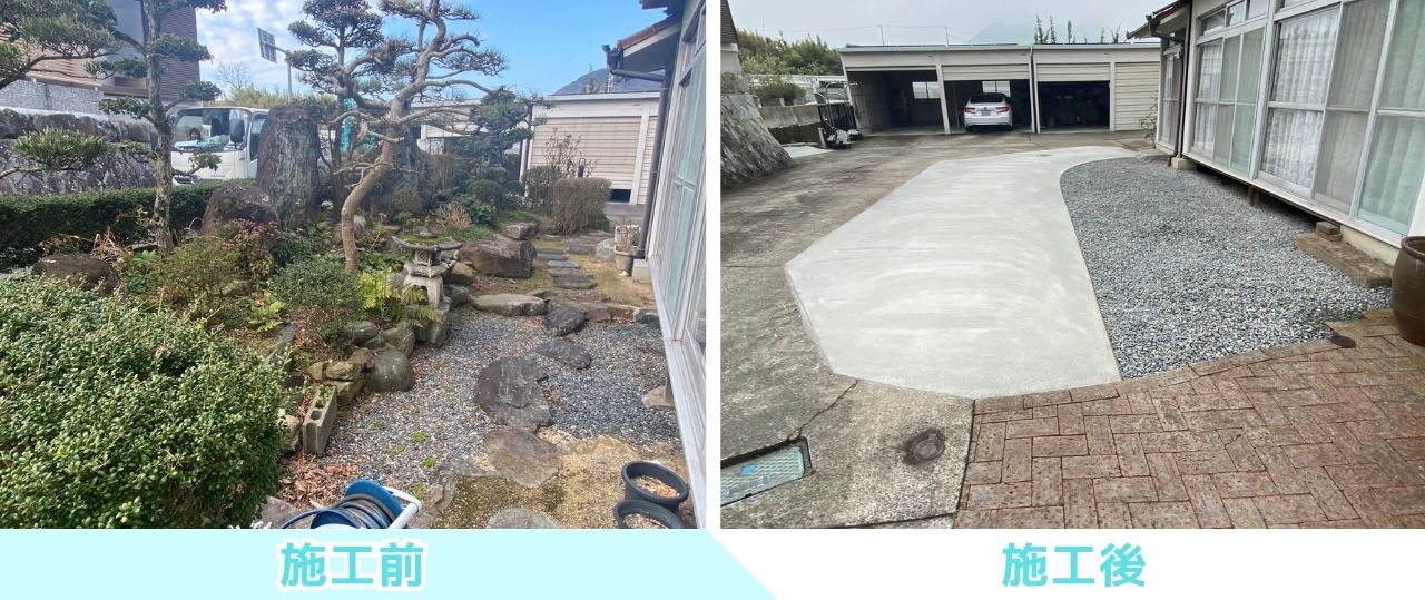 【三豊市高瀬町N様邸】スッキリ爽快✨庭仕舞い工事&玄関周りは洋風オシャレに㊗完工 (株)カインズガーデン|香川県の庭リフォーム工事 【三豊市高瀬町N様邸】スッキリ爽快✨庭仕舞い工事&玄関周りは洋風オシャレに㊗完工 (株)カインズガーデン|香川県の庭リフォーム工事