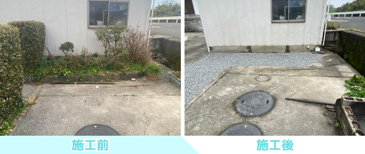 【三豊市高瀬町N様邸】スッキリ爽快✨庭仕舞い工事&玄関周りは洋風オシャレに㊗完工 (株)カインズガーデン|香川県の庭リフォーム工事 【三豊市高瀬町N様邸】スッキリ爽快✨庭仕舞い工事&玄関周りは洋風オシャレに㊗完工 (株)カインズガーデン|香川県の庭リフォーム工事