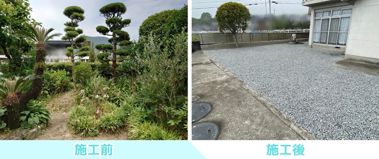【三豊市高瀬町N様邸】スッキリ爽快✨庭仕舞い工事&玄関周りは洋風オシャレに㊗完工 (株)カインズガーデン|香川県の庭リフォーム工事 【三豊市高瀬町N様邸】スッキリ爽快✨庭仕舞い工事&玄関周りは洋風オシャレに㊗完工 (株)カインズガーデン|香川県の庭リフォーム工事