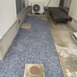 【高松市Ｓ様邸】敷石撤去＆雑草対策工事で景観スッキリ✨手入れ要らず👌㊗完工 (株)カインズガーデン｜香川県の庭仕舞い