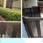 【綾川町Ｏ様邸】景観スッキリ✨花壇内の植栽撤去＆雑草対策，フェンス設置㊗完工 (株)カインズガーデン｜香川県の庭仕舞い工事