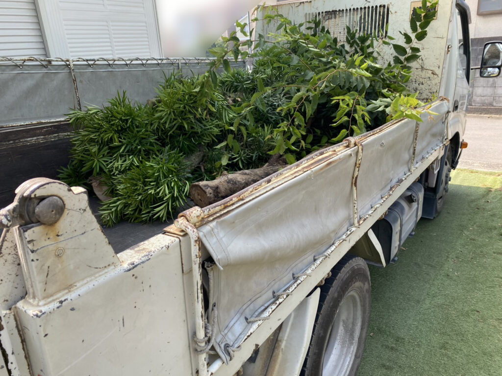 【高松市K様邸】人工芝や天然芝撤去し駐車場拡張&庭木伐採等、庭リフォーム工事着工⛑ (株)カインズガーデン|香川の庭仕舞い 【高松市K様邸】人工芝や天然芝撤去し駐車場拡張&庭木伐採等、庭リフォーム工事着工⛑ (株)カインズガーデン|香川の庭仕舞い