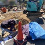 【綾川町ＭＯ様邸】坪庭撤去ＯＫ✨コンクリート基礎の準備をします (株)カインズガーデン｜香川県の庭リフォーム工事