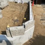 【綾川町ＭＯ様邸】駐車スペースのコンクリート基礎完成✨ブロック工事開始 (株)カインズガーデン｜香川県の庭リフォーム工事