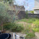 【高松市Ｈ様邸】雑草撤去・植栽撤去＆移設🌱雑草対策工事着工⛑ (株)カインズガーデン｜香川県の庭リフォーム，庭仕舞い